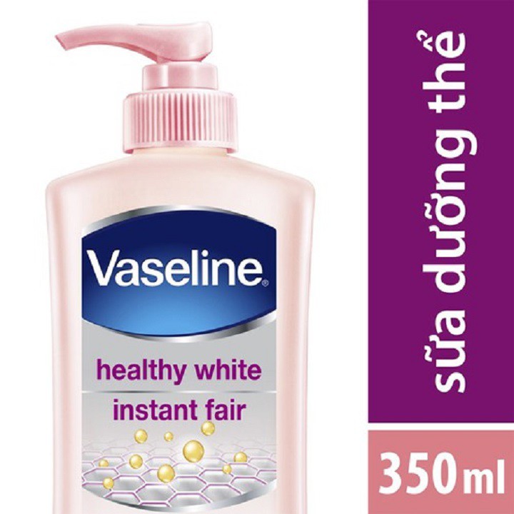 Sữa dưỡng thể Vaseline Healthy White Instant Fair 350ml | BigBuy360 - bigbuy360.vn