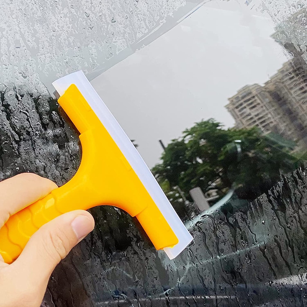 1 dụng cụ cạo nước kính chắn gió xe hơi bằng silicone