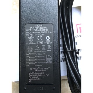 Adapter nguồn poe 56v 0.6a/1a