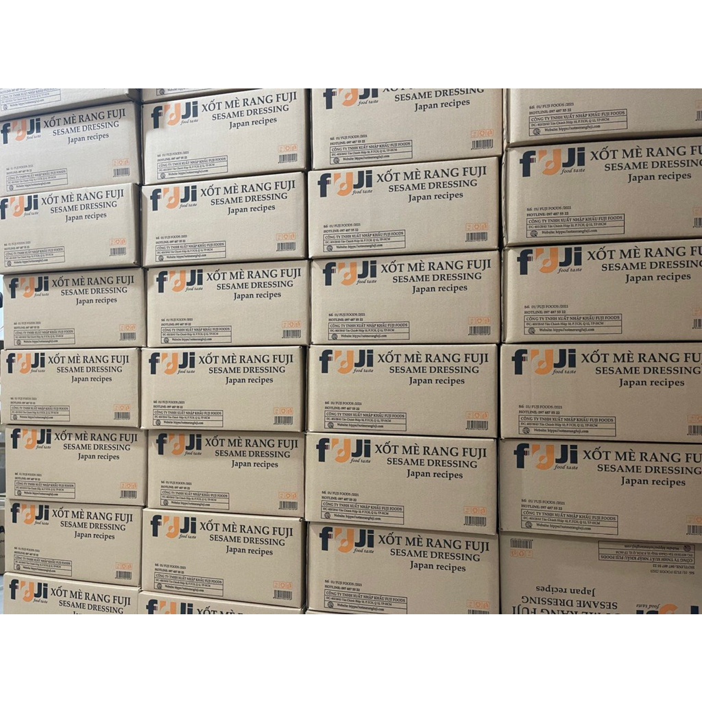 Giảm Giá Siêu Hot 3 Ngày Sốt Mè Rang Fuji Thơm Hơn Ngon Hơn 180ml