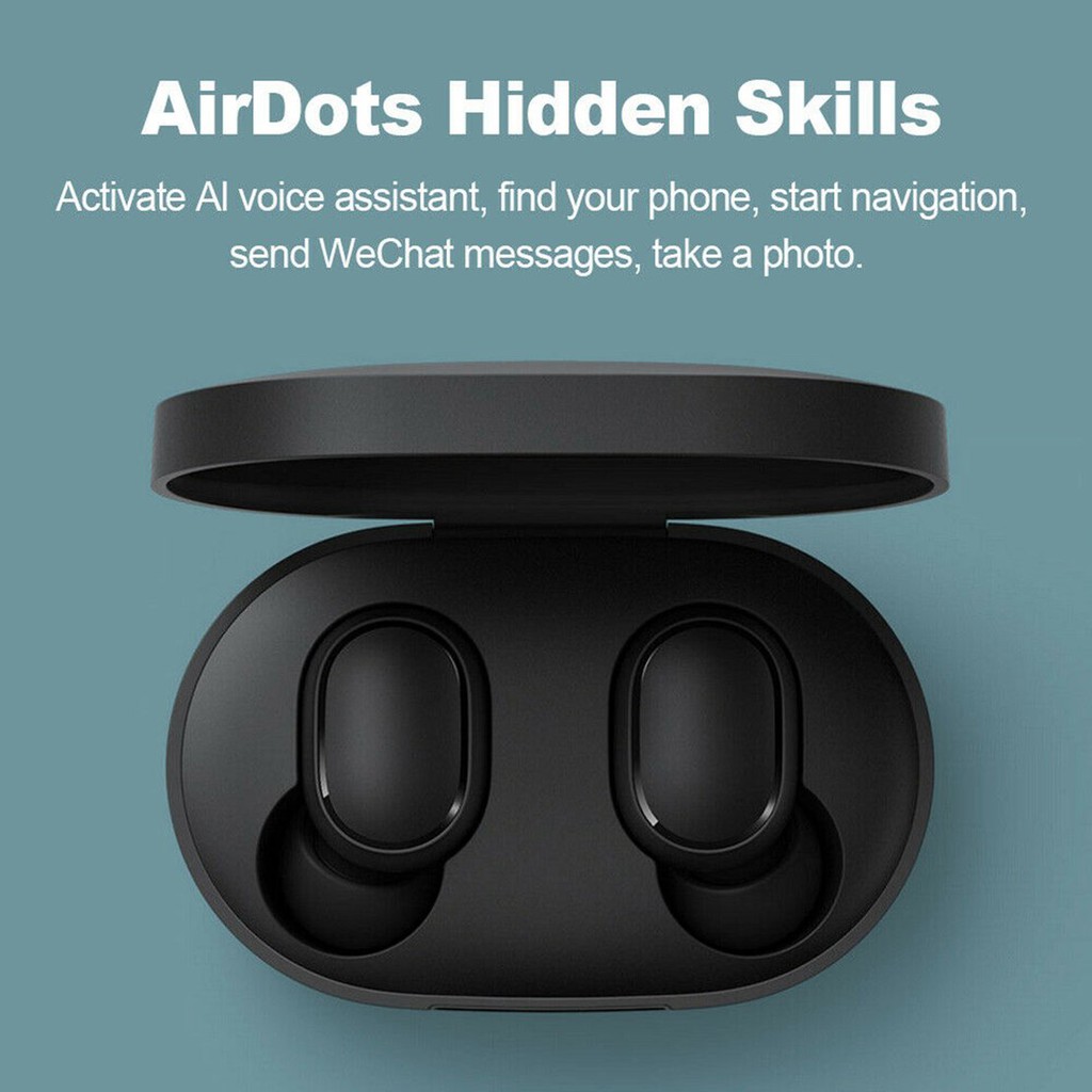 Tai nghe Xiaomi Redmi airdots không dây kèm hộp đựng