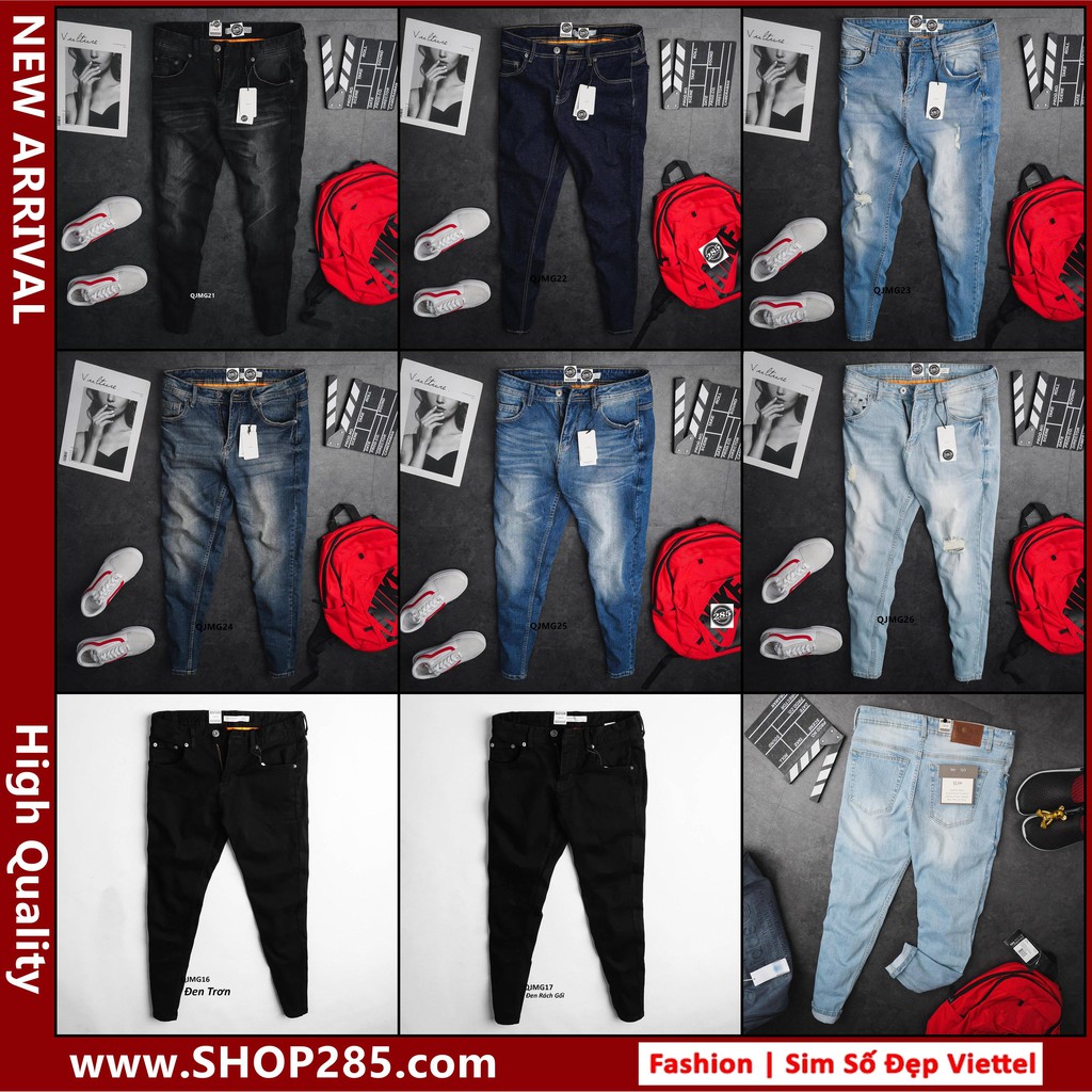 ❤️OK KO ĐẸP THÌ THÔI LUÔN ❤️QJMG2💖Quần Jean Nam Xoài SlimFit💖Chất quần co giãn đẹp chất ngất không quất là sai lầm💖