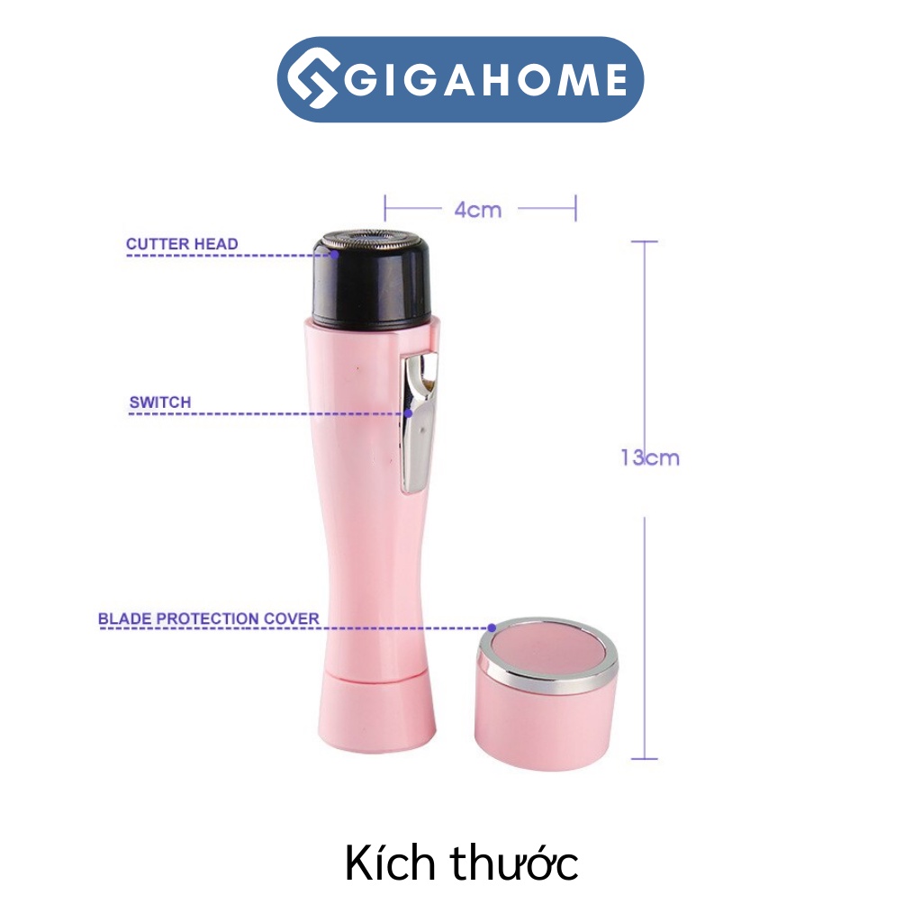 Máy Cạo Tỉa Lông Toàn Thân GIGAHOME KM-1020 Không Gây Đau Rát, Dễ Sử Dụng 2676
