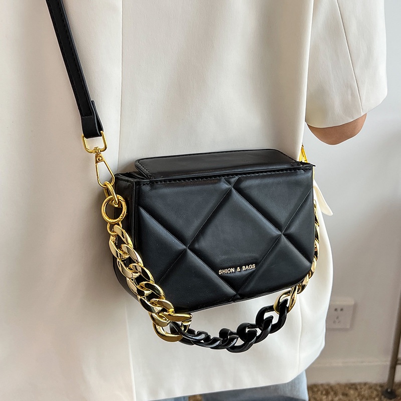 Túi xách đeo vai IELGY hình vuông nhỏ phong cách sành điệu cho nữ