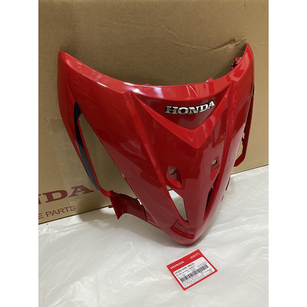 Bộ mặt nạ trước HONDA WAVE RSX100 REPSOL năm 2008 màu Đỏ. *PB383M* 64300KVRV80ZA
