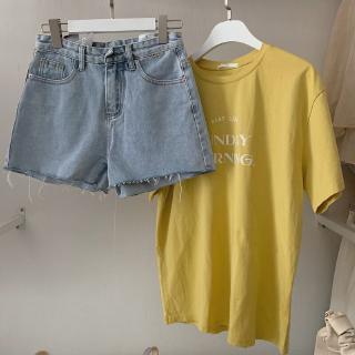 Quần short jean rách gấu Q-8160