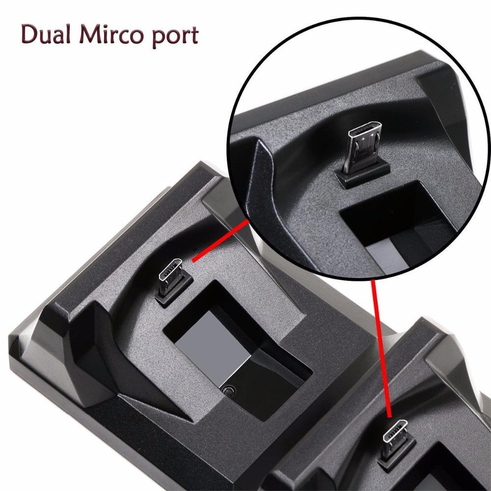 Giá Đỡ + Chuôi SạC USB Cho Tay CầM Chơi Game PS4 Playstation 4