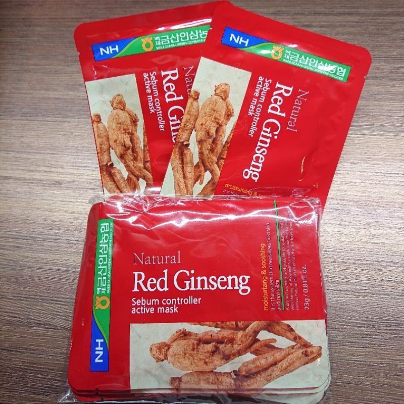 Mặt Nạ Hồng Sâm Red Ginseng korea