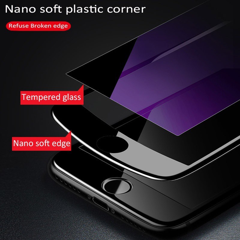 Kính cường lực bảo vệ màn hình 9H 3D cho iPhone XR XS MAX 7 6S 8P 11Pro MAX