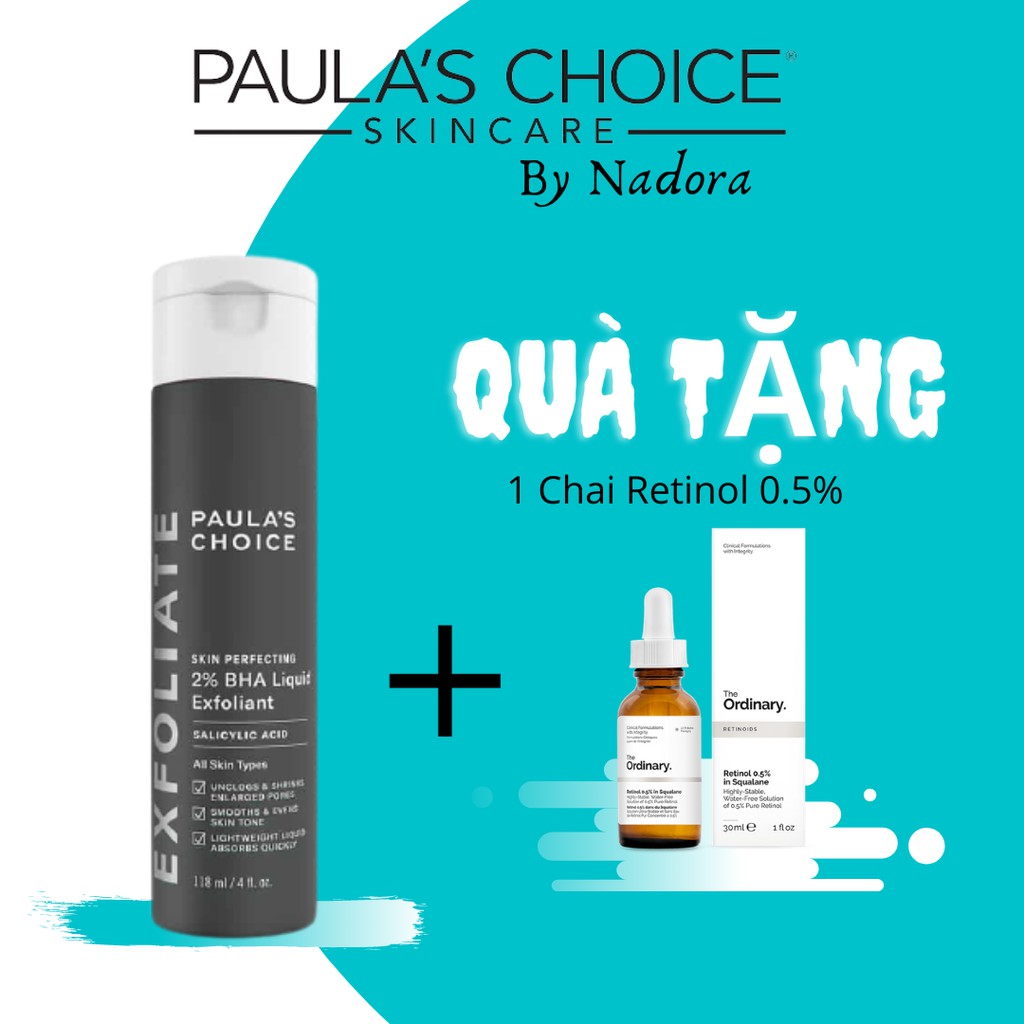 Dung dịch loại bỏ tế bào chết - PAULA'S CHOICE SKIN PERFECTING 2% BHA LIQUID EXFOLIANT | BigBuy360 - bigbuy360.vn