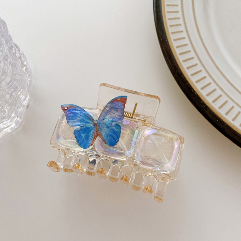 Kẹp Càng Cua Bằng Nhựa Resin Bền Thiết Kế Thời Trang Kiểu Pháp