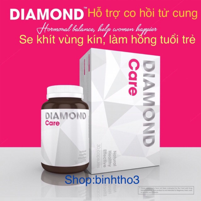 Viên uống Diamond Care - se khít thanh xuân, làm hồng tuổi trẻ