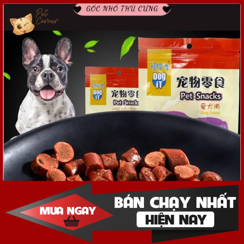 [❌GIÁ SỈ❌] Bánh thưởng Dogit cho thú cưng dạng viên thịt bò 100g (Thức ăn thưởng, đồ ăn nhẹ vị thịt bò cho chó mèo) ❤️