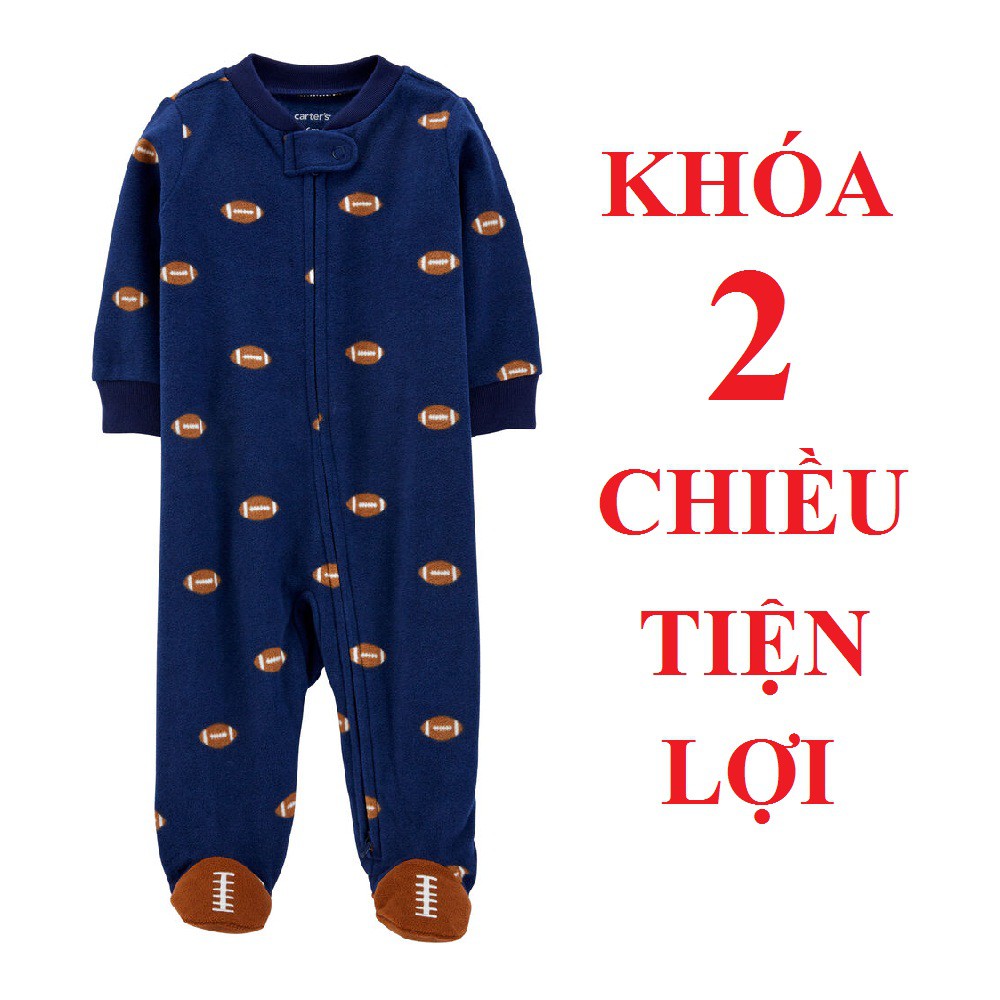 VIDEO SP THẬT ! SIZE LỚN ĐẾN 10 TUỔI Body nỉ, nhung liền tất dày dặn ấm áp bé trai bé gái, khóa 2 chiều, 1 chiều,cúc bấm