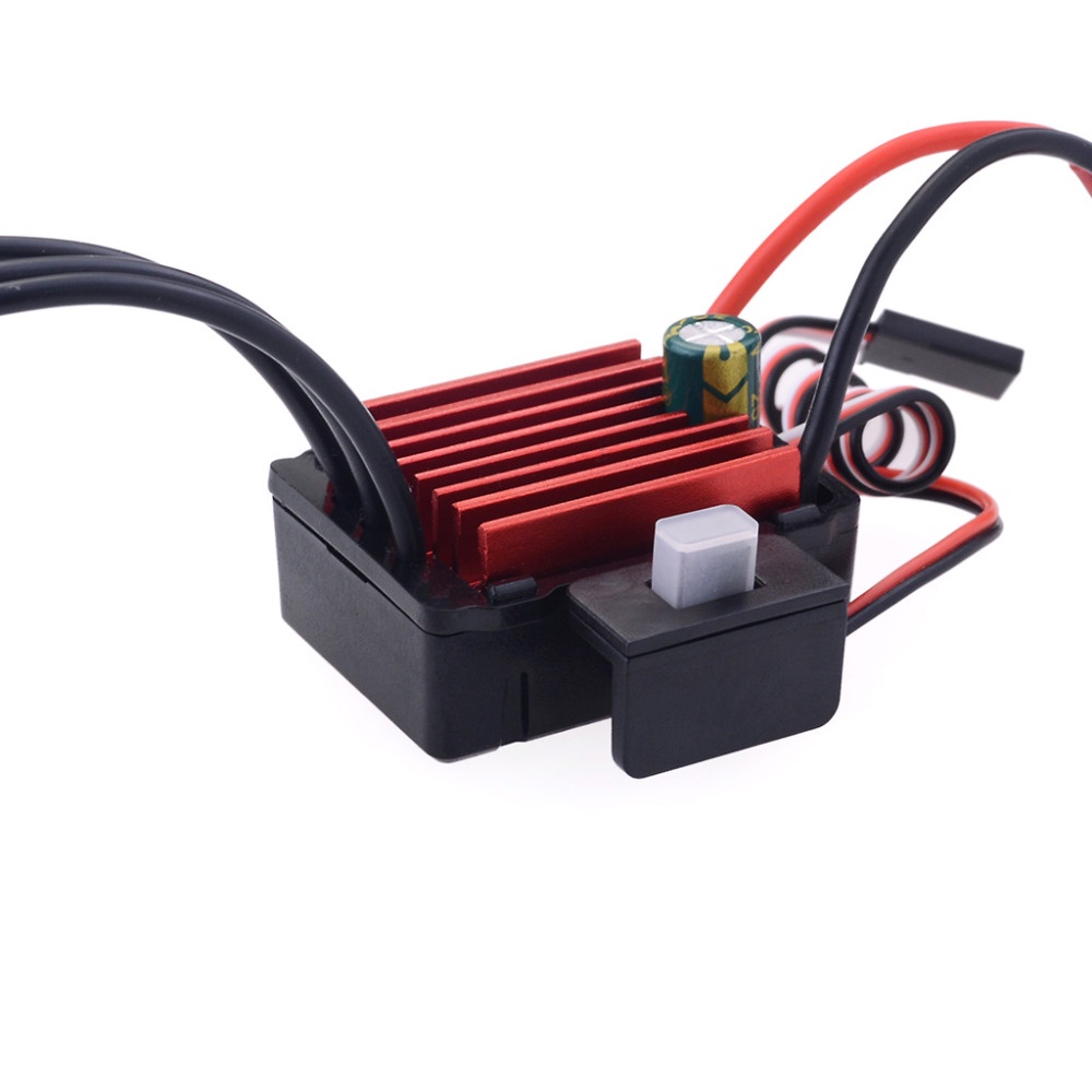 Động Cơ Không Chổi Than 2440 4000kv + ESC Không Chổi Than 35A Chống Thấm Nước 2S Cho Xe Hơi Điều Khiển Từ Xa 1 / 16