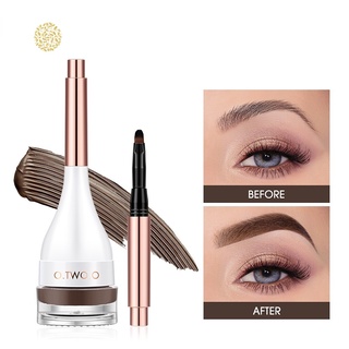 Mascara chuốt lông mày lâu trôi không thấm nước 4 màu sắc chọn lựa