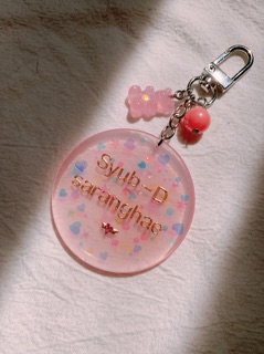 Móc khoá golden letters keychain