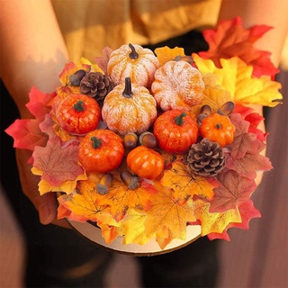 Bộ 50 Lá Phong Giả Bằng Lụa Dùng Trang Trí Halloween