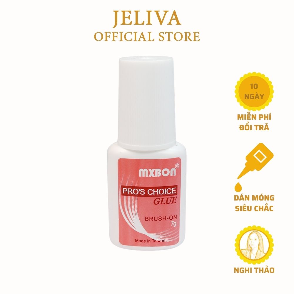 Keo dán móng mxbon JELIVA 7g