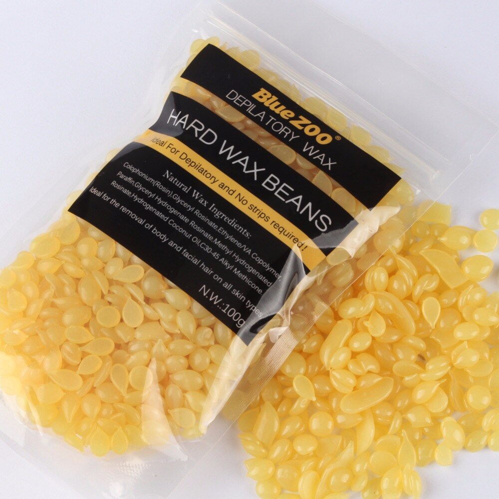 Set 3 gói sáp wax 100g blue zoo hard wax beans (Tặng 5 que lấy sáp)