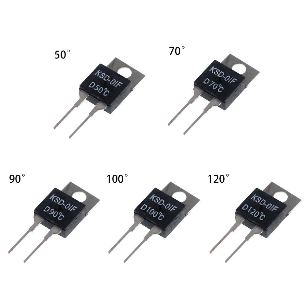 Set 4 Công Tắc Nhiệt Độ Cảm Ứng KSD-01F