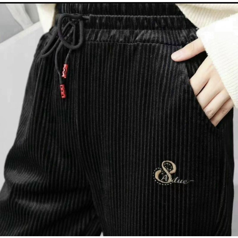 Quần nhung tăm lót lông