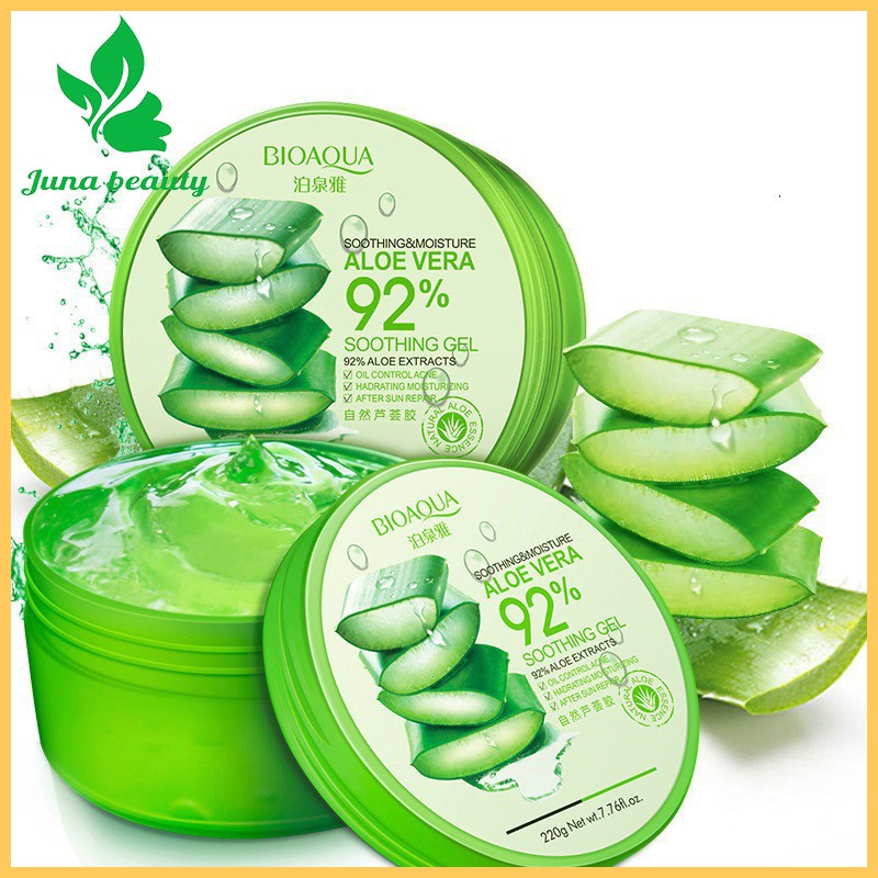 [RẺ VÔ ĐỊCH]Gel Nha Đam/Lô  hội Aloe Vera Hydrogel của  BIOAQUA 220g