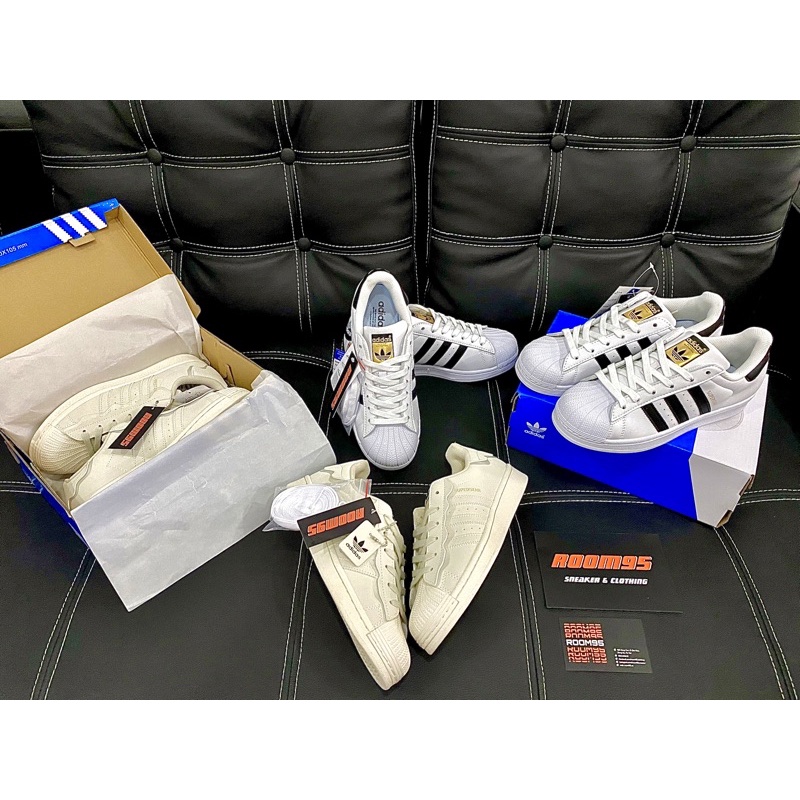 Giày thể thao sneaker - Superstar OG Gold Label / Metallic Gold