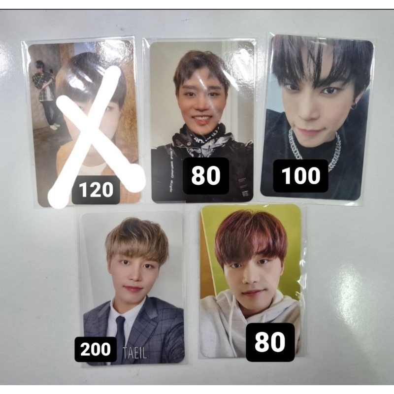 Lẻ ảnh thẻ, card các thành viên NCT Dream và NCT 127