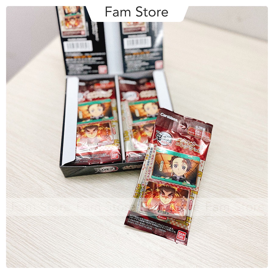 Pack thẻ Kimetsu no Yaiba Metal Card Collection