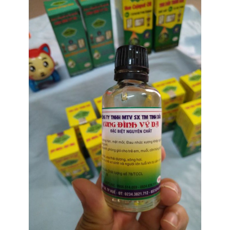 / HÀNG LOẠI 1 (50ml) / Tinh dầu tràm Huế nguyên chất - Cung Đình Vỹ Dạ