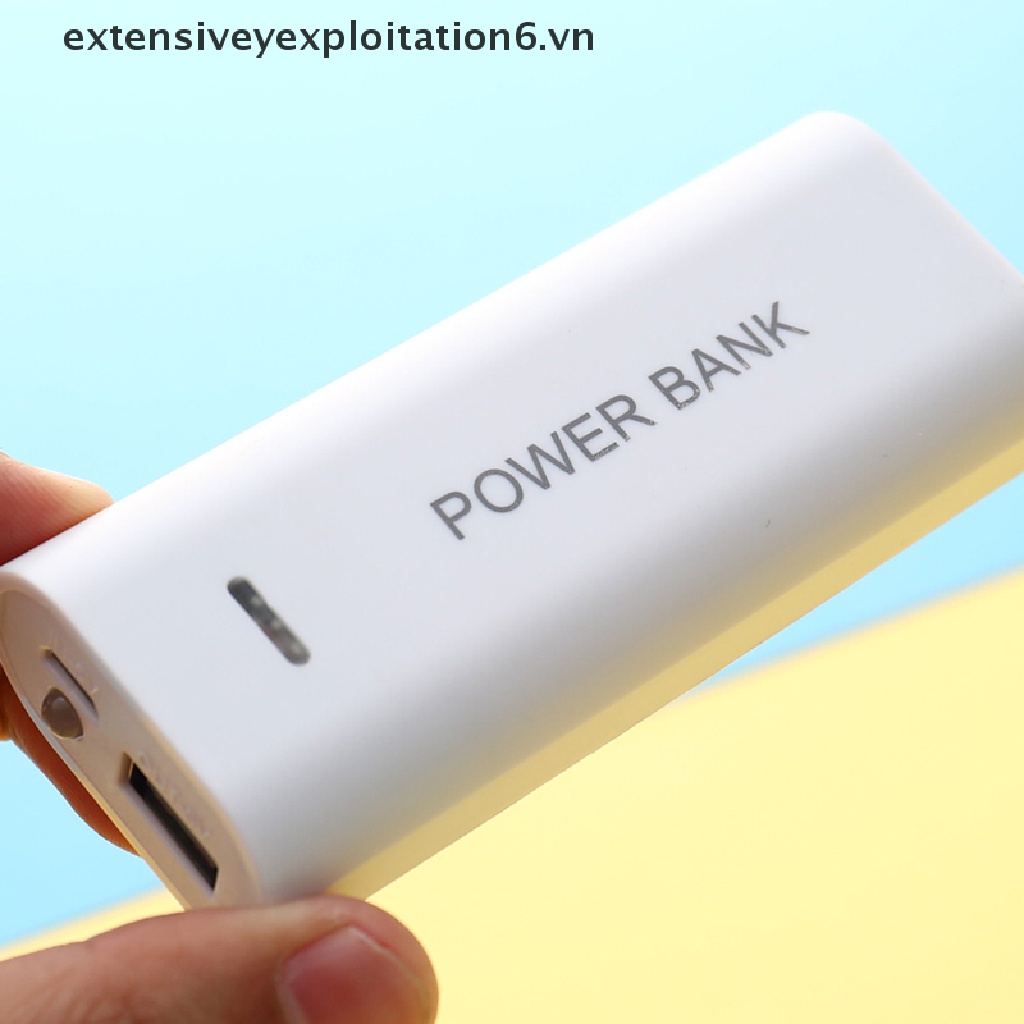 Vỏ đựng pin sạc dự phòng 2X 18650 DIY 5600mAh / E6VN / 5V