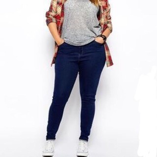 Quần legging giả jean big size 65Kg-80Kg