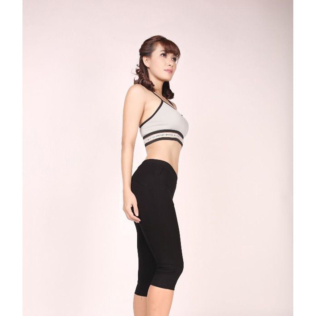 Quần legging ngố nâng mông có bigsize cá tính năng động phù hợp tập gym yoga ROSA BOUTIQUE