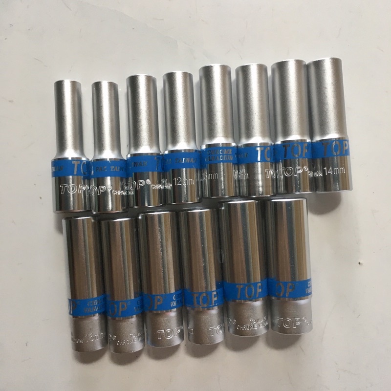 Đầu khẩu , đầu tuýp 1/2 dài chính hãng TOP đủ size