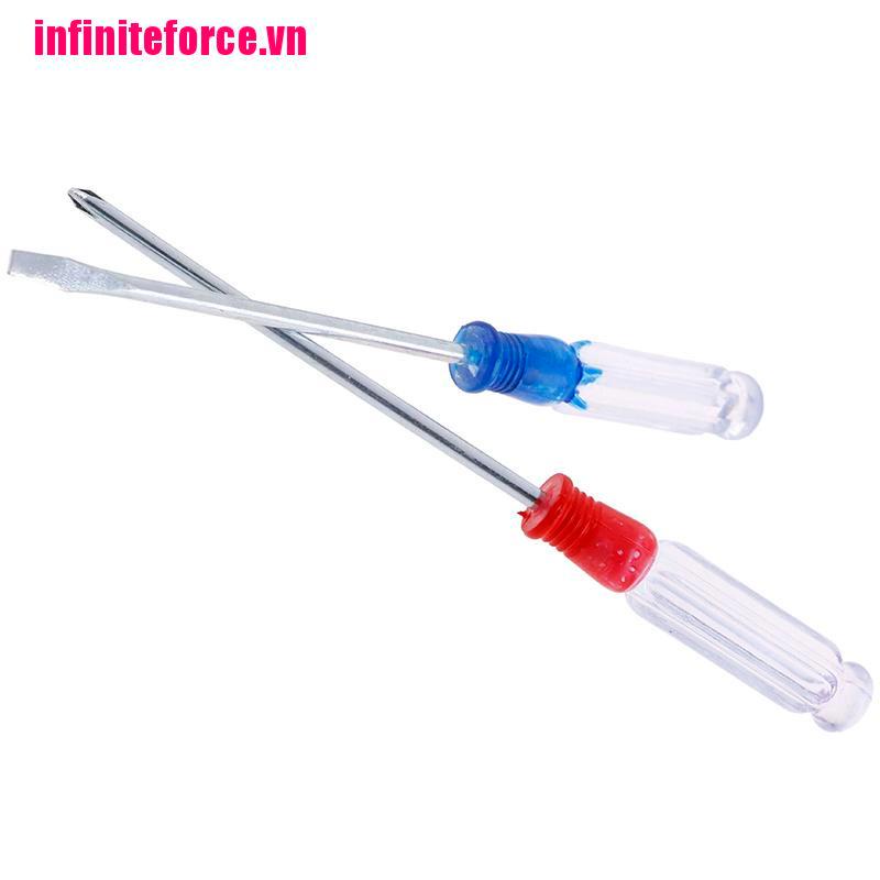 Bộ 5 tuốc nơ vít đầu dẹt/đầu chữ thập vặn chính xác dùng sửa chữa tiện dụng