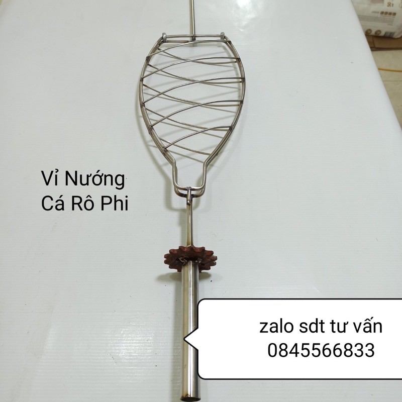 Vỉ Nướng Cá Rô Phi -Cá Rô ( Loại Lò Dịch Vụ )