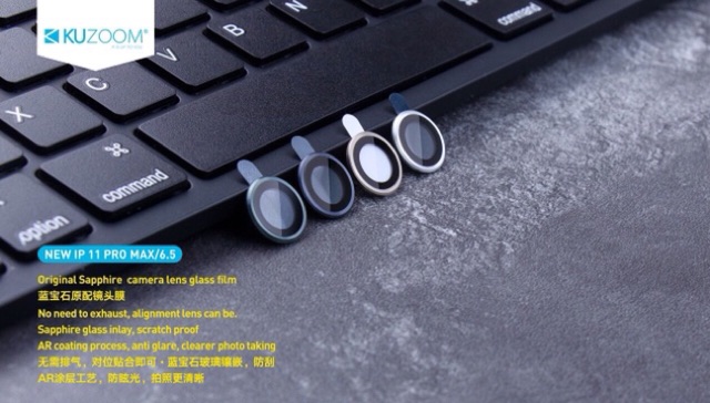 Bảo vệ camera 11 /11 Pro / 11 Pro Max chính hãng KUZOOM