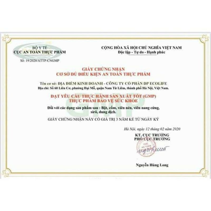 Men sống hữu cơ ecolife