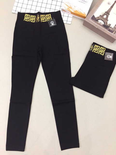 Quần legging Versaceee siêu sang chảnh cạp cao
