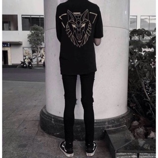 [ FREE SHIP ] ÁO THUN TAY LỠ HADES SÓI