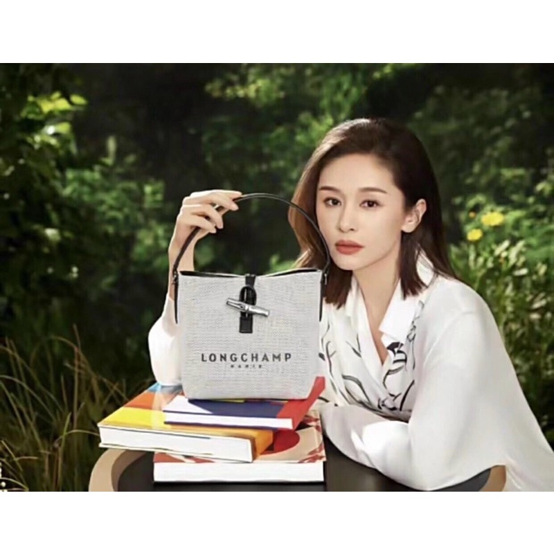 Túi Longchamp bucket đeo chéo samg xịn