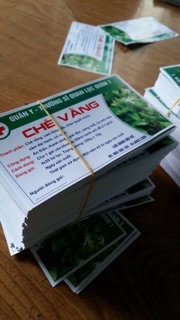 Com bo 10 gói  chè vằng túi lọc