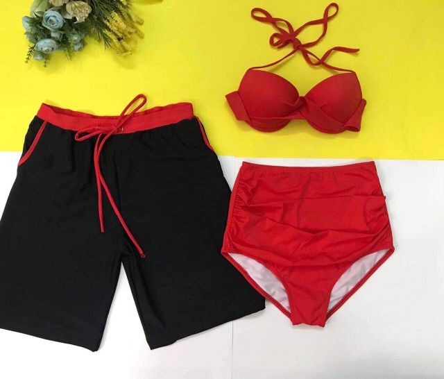 Bikini combo đồ bơi cặp đi biển Bella