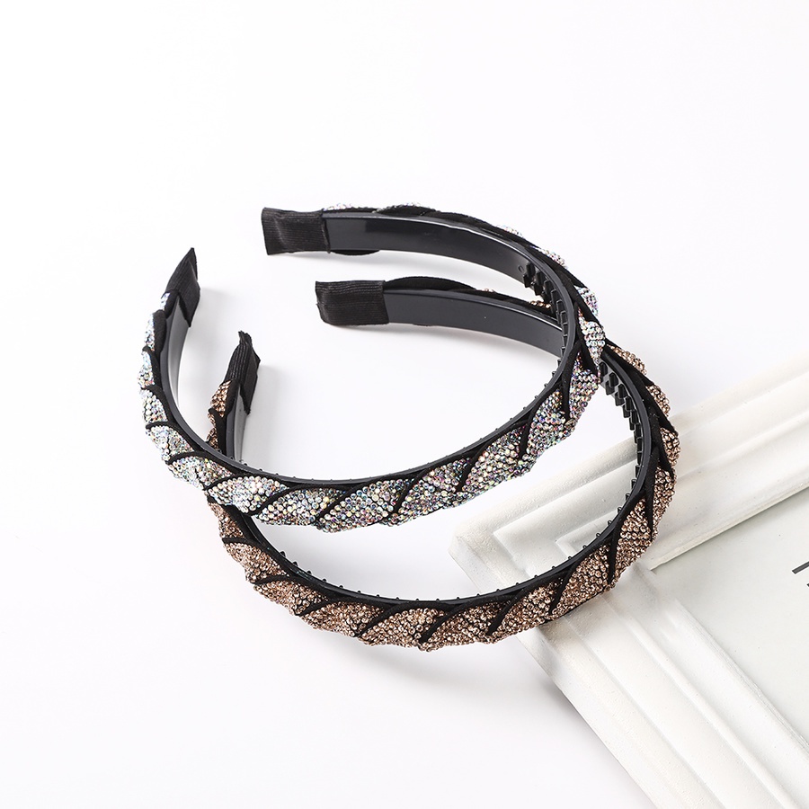 Băng đô cài tóc đính đá pha lê nhân tạo thời trang phong cách hàn quốc cho nữ