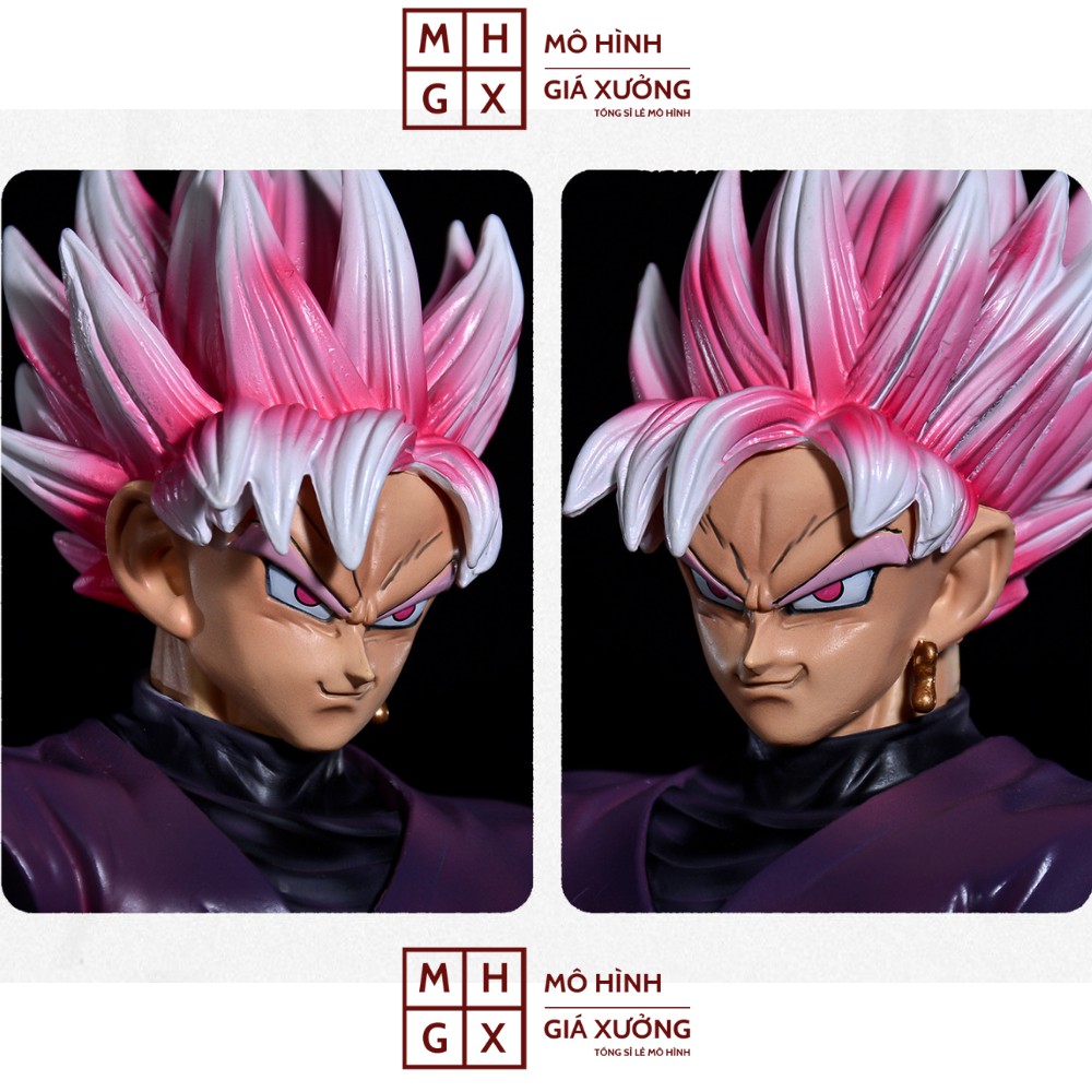 Hàng mới - Mô Hình Bán thân Son Goku cao 18 cm - Có Đèn Led - Siêu Hot