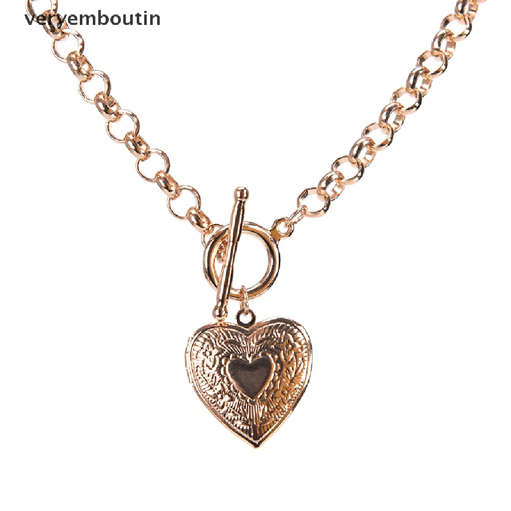 Vòng cổ Mặt Khung Ảnh Hình Trái Tim Thời Trang