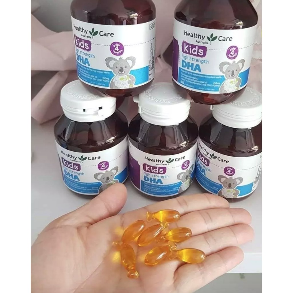 DHA cho trẻ em Healthy Care DHA Kid - Xuất xứ Úc