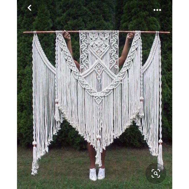Rèm Khách đặt macrame 120*160