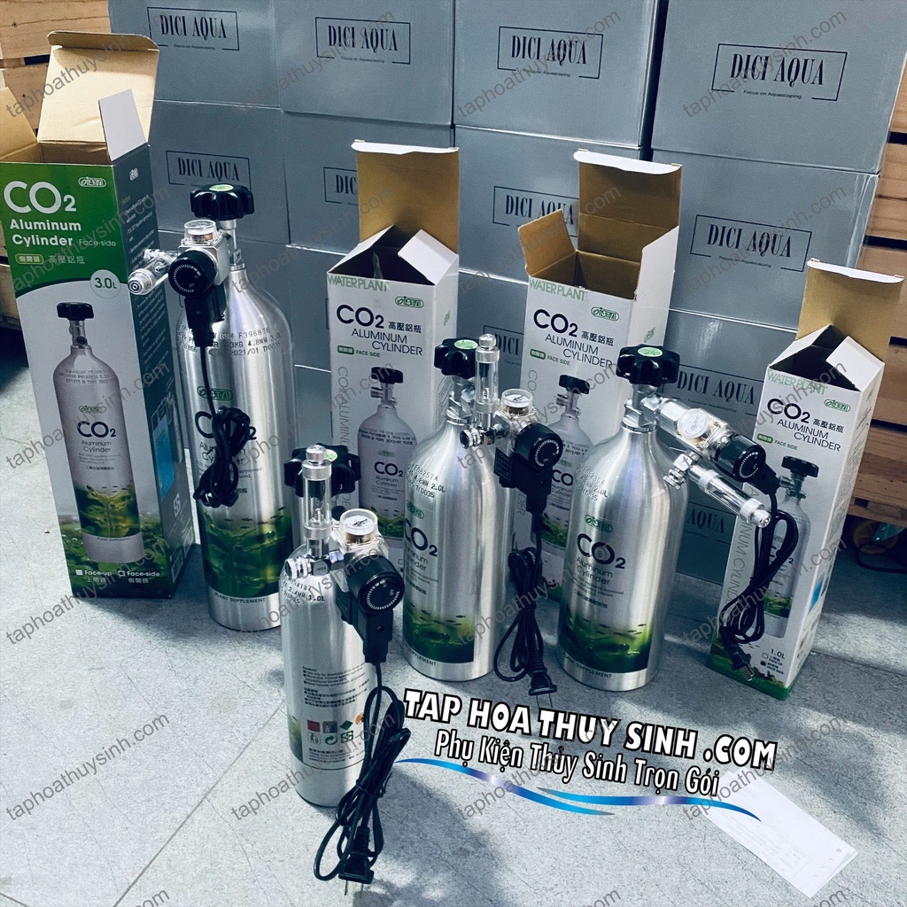 VAN ĐIỆN CO2 DICI CAO CẤP cải tiến model 2024 với đếm giọt 2 tầng